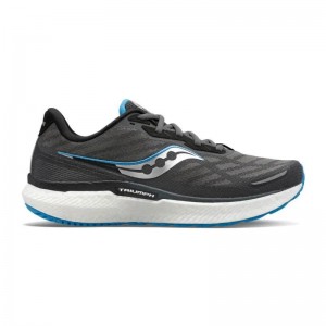 Men's Saucony Triumph 19 Running Shoes Grey | UAE S58243-T29