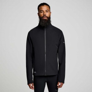 Men's Saucony Triumph Jackets Black | UAE S32605-H31