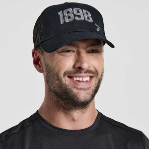 Men's Saucony Trucker Hats Black | UAE S97652-K10