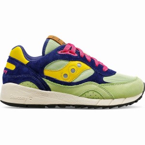 Men's Saucony VEGVISIR Shadow 6000 Sneakers Mint / Purple | UAE S92578-S15