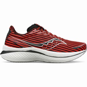 Men's Saucony X Black Men Run Endorphin Speed 3 Running Shoes Black / Red | UAE S71285-U31