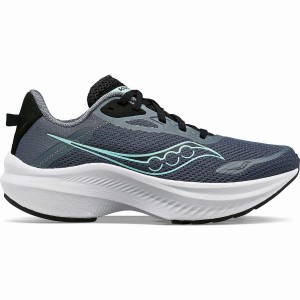 Women's Saucony Axon 3 Running Shoes Grey / Black | UAE S31289-V28