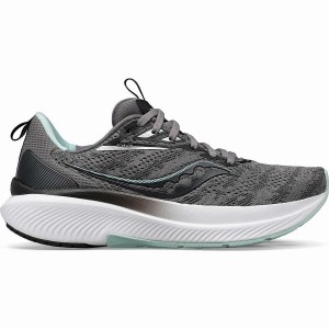 Women's Saucony Echelon 9 Running Shoes Grey | UAE S90472-K39