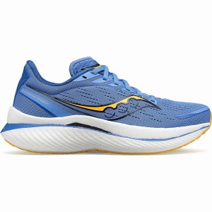 Women's Saucony Endorphin Speed 3 Running Shoes Blue / Gold | UAE S12578-Y15