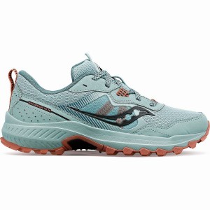 Women's Saucony Excursion TR16 Trail Running Shoes Turquoise | UAE S46953-C90