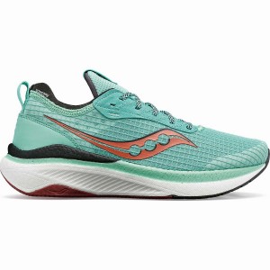 Women's Saucony Freedom Crossport Running Shoes Turquoise | UAE S52904-J04