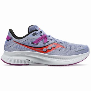 Women's Saucony Guide 16 Running Shoes Purple | UAE S14368-Z48