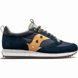 Women's Saucony Jazz 81 Peak Premium Sneakers Navy | UAE S54102-D56