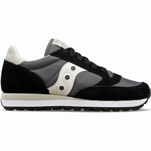 Women's Saucony Jazz Original Sneakers Black / Cream | UAE S29154-B03