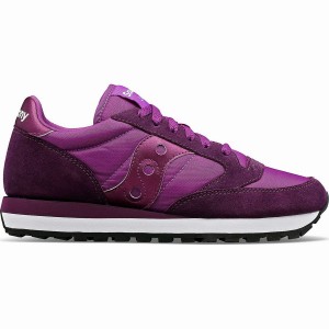 Women's Saucony Jazz Original Sneakers Purple | UAE S48629-C26