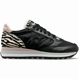 Women's Saucony Jazz Triple Sneakers Black | UAE S85374-E15