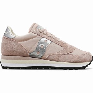 Women's Saucony Jazz Triple Sneakers Pink | UAE S87305-Z67