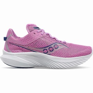 Women's Saucony Kinvara 14 Running Shoes Purple / Indigo | UAE S09263-A30