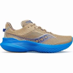 Women's Saucony Kinvara 14 Running Shoes Brown / Blue | UAE S86374-F40