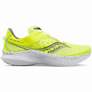 Women's Saucony Kinvara 14 Running Shoes Yellow / Black | UAE S50236-G04