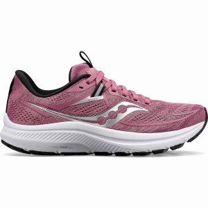 Women's Saucony Omni 21 Running Shoes Purple / Black | UAE S86951-V28