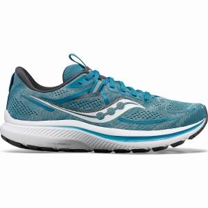 Women's Saucony Omni 21 Running Shoes Turquoise / Grey | UAE S02368-A50