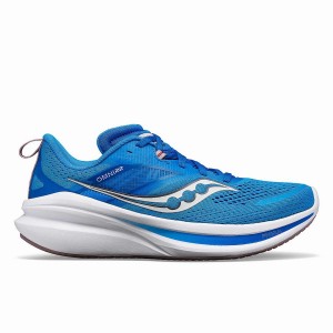 Women's Saucony Omni 22 Running Shoes Deep Blue / Purple | UAE S84162-S84