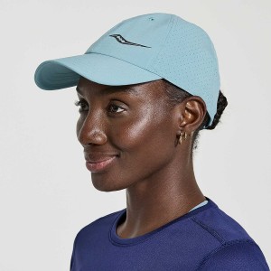 Women's Saucony Outpace Petite Hats Blue | UAE S65092-Z96