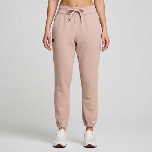 Women's Saucony Recovery Sweatpants Smoke Graphic | UAE S78496-C78