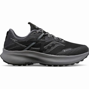 Women's Saucony Ride 15 TR GTX Running Shoes Black / Grey | UAE S06423-R21