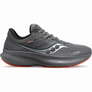 Women's Saucony Ride 16 Running Shoes Grey / Orange | UAE S15380-U56