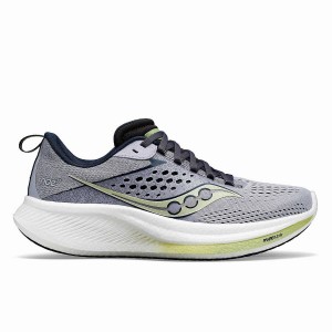 Women's Saucony Ride 17 Running Shoes Navy | UAE S06489-K80