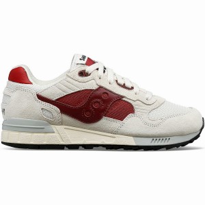 Women's Saucony Shadow 5000 Sneakers White / Red | UAE S32670-U70