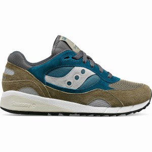 Women's Saucony Shadow 6000 Sneakers Grey / Turquoise | UAE S79851-W58