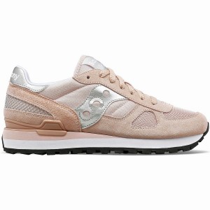 Women's Saucony Shadow Original Sneakers Brown / Silver | UAE S09362-P29