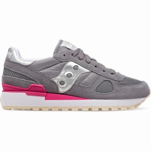 Women's Saucony Shadow Original Sneakers Grey / Silver | UAE S76981-N72