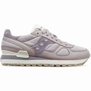 Women's Saucony Shadow Original Sneakers Purple / Grey | UAE S93582-L83