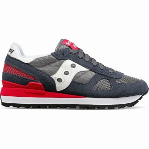 Women's Saucony Shadow Original Sneakers Dark Grey / Red | UAE S21746-E38