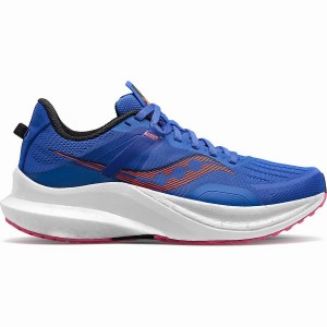 Women's Saucony Tempus Running Shoes Blue | UAE S92138-Z42