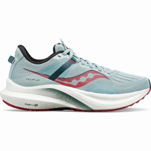 Women's Saucony Tempus Running Shoes Turquoise / Rose | UAE S78320-E40