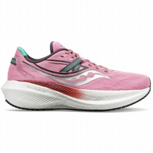 Women's Saucony Triumph 20 Running Shoes Pink | UAE S76249-S75