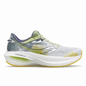 Women's Saucony Triumph 21 Running Shoes White | UAE S79453-U23