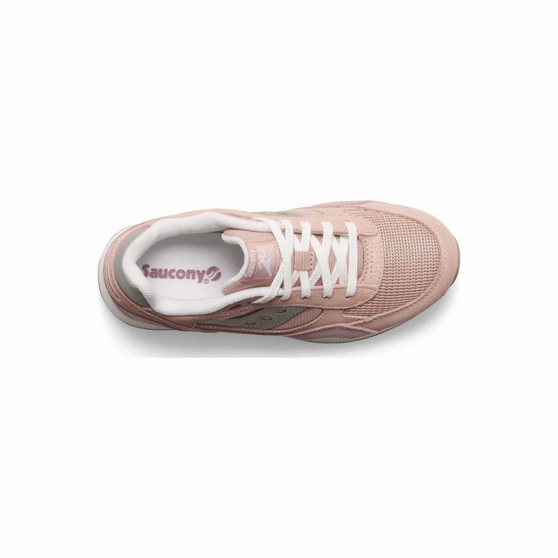 Kids' Saucony Shadow 6000 Sneakers Pink | UAE S80976-D97