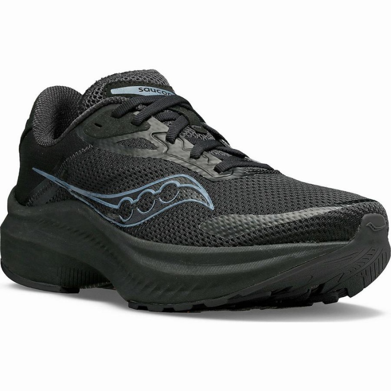 Men's Saucony Axon 3 Running Shoes Black | UAE S80293-J21