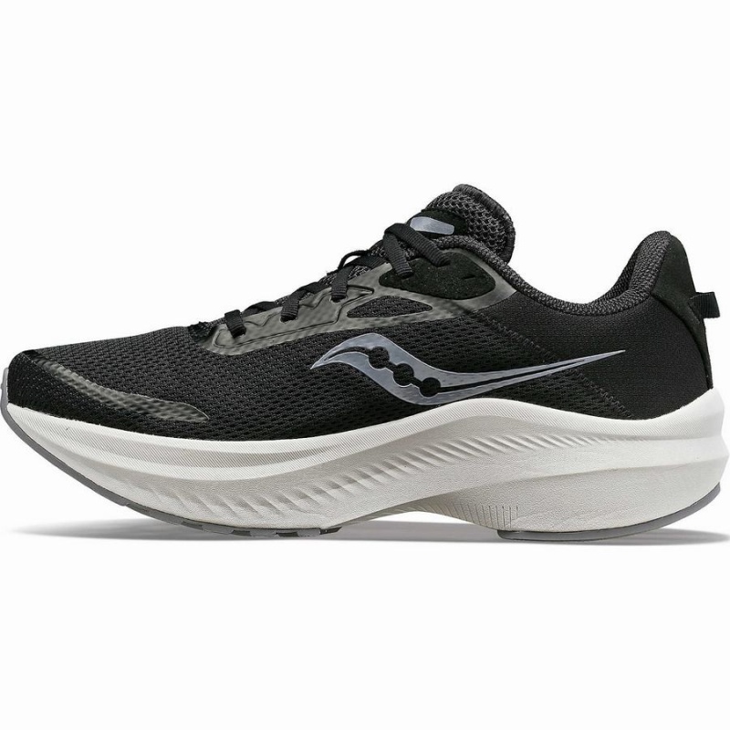 Men's Saucony Axon 3 Running Shoes Black / White | UAE S54108-T71