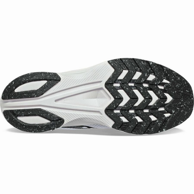 Men's Saucony Axon 3 Running Shoes White / Black | UAE S23501-W56