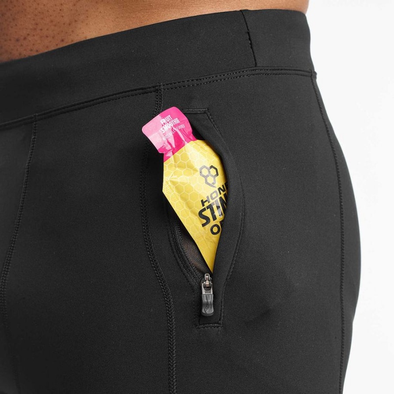 Men's Saucony Bell Lap Tight Black | UAE S46573-P59