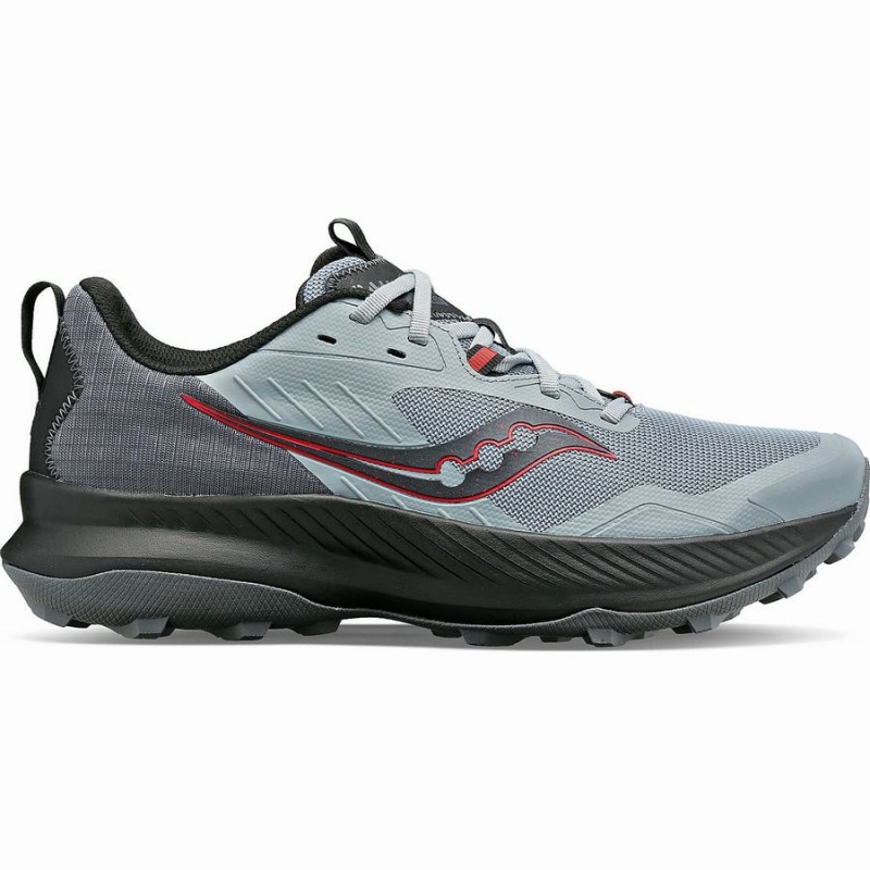 Men\'s Saucony Blaze TR Running Shoes Grey / Grey | UAE S49638-M43