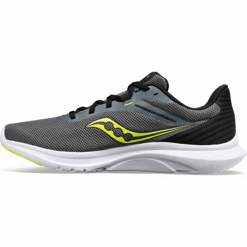 Men's Saucony Convergence Running Shoes Yellow / Grey | UAE S75042-A92