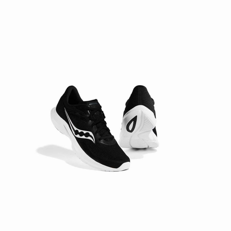 Men's Saucony Convergence Walking Shoes Black / White | UAE S93267-K96