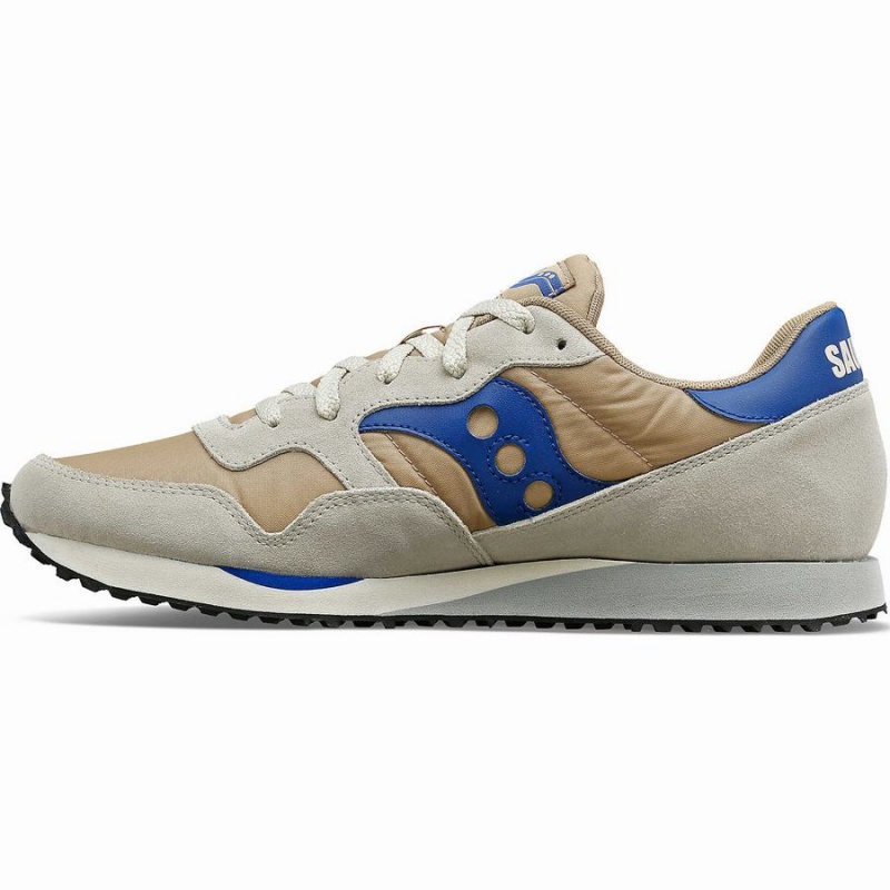 Men's Saucony DXN Trainer Sneakers Brown / Blue | UAE S47186-G60