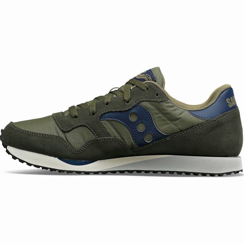 Men's Saucony DXN Trainer Sneakers Green / Navy | UAE S92573-Q70