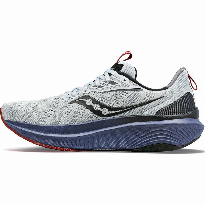 Men's Saucony Echelon 9 Running Shoes Blue | UAE S95031-U85