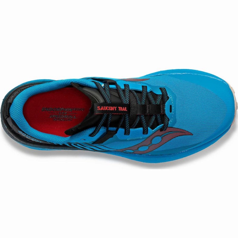 Men's Saucony Endorphin Edge Running Shoes Blue / Black | UAE S24956-L84