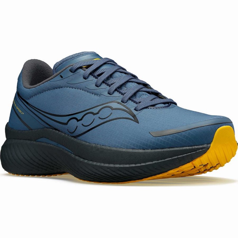 Men's Saucony Endorphin Speed 3 RUNSHIELD Running Shoes Blue | UAE S47318-F65